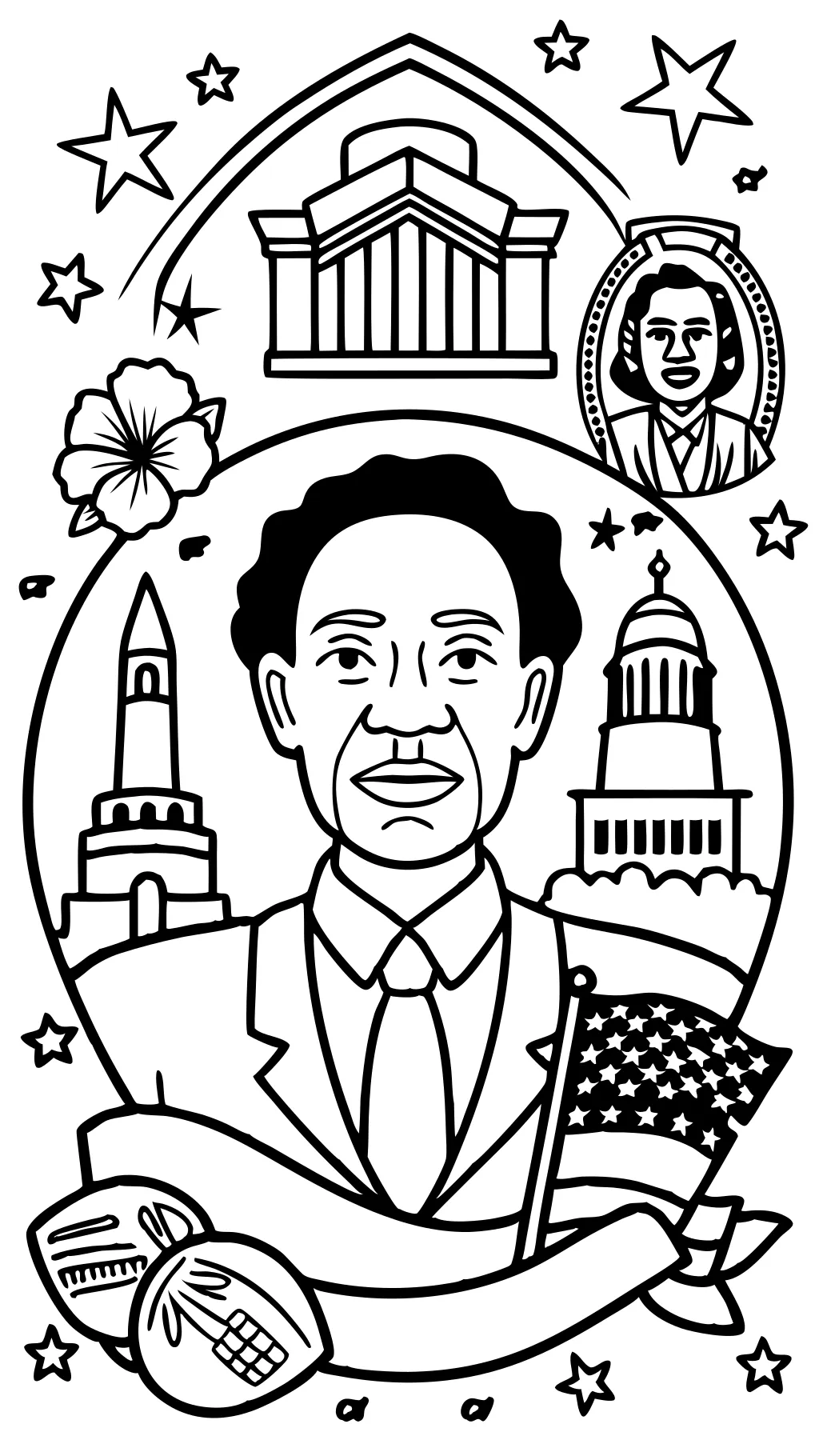 black history month coloring pages